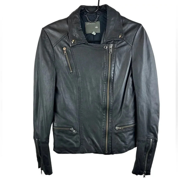 Muubaa Lamb Leather Jacket Ss 4 - Picture 1 of 16